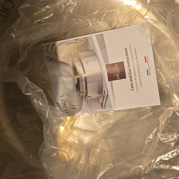 Cristel Stainless Steel Strate Rem Saute 5.5 Qt. + Lid, Retail Price $439.95US - Picture 11 of 16